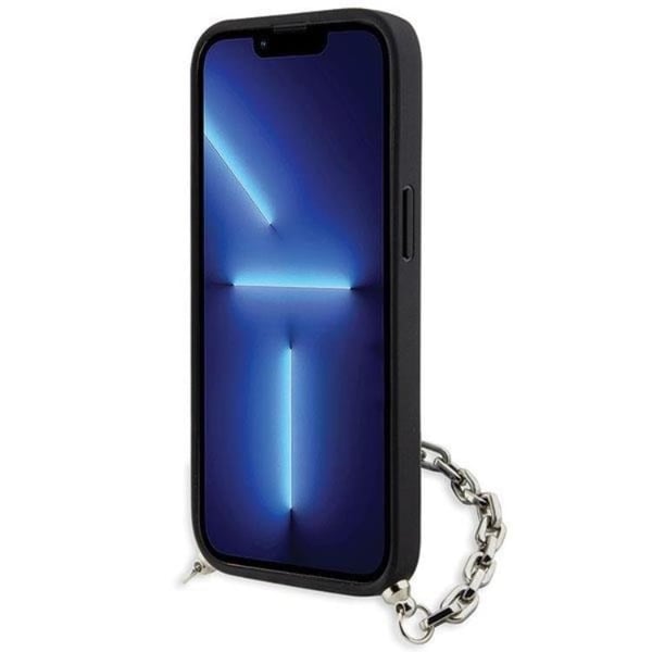 KARL LAGERFELD Mobilskal till iPhone 14 Saffiano Monogram Chain