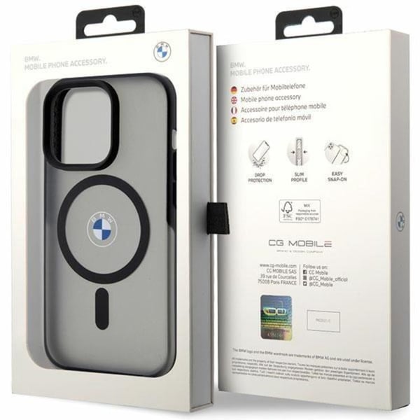 BMW Mobilskal till iPhone 14 Pro Magsafe Signature - Svart