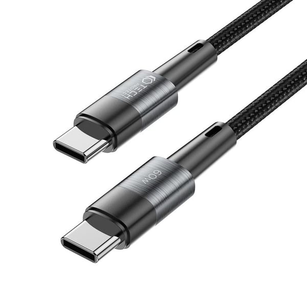 Tech-Protect USB-C till USB-C kabel Ultraboost 1m - Grå