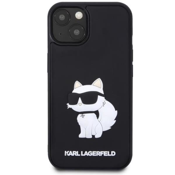 Karl Lagerfeld Mobilskal till iPhone 14 Plus Rubber Choupette 3D
