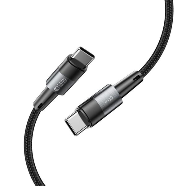 Tech-Protect USB-C till USB-C kabel Ultraboost 2m - Grå
