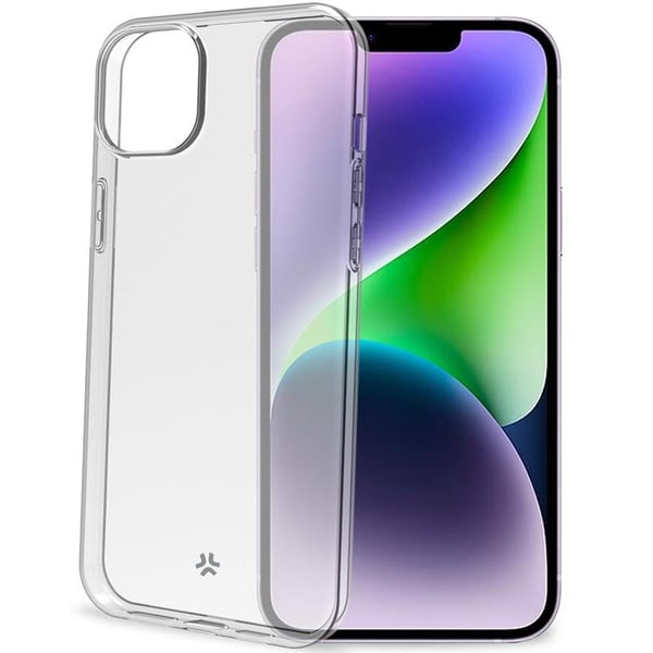 Celly Mobilskal till iPhone 15 Plus Gelskin TPU - Clear