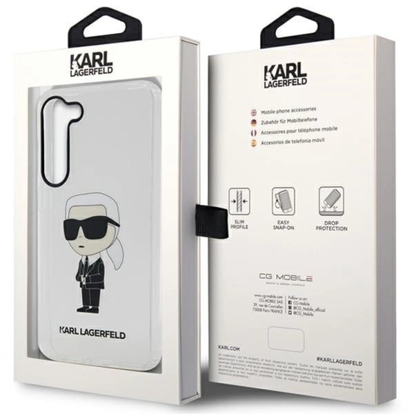 Karl Lagerfeld Mobilskal till Galaxy S23 Ikonik - Clear