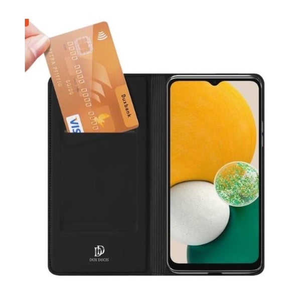 DUX DUCIS Skin Pro Galaxy A24 4G Plånboksfodral PU Läder - Svart