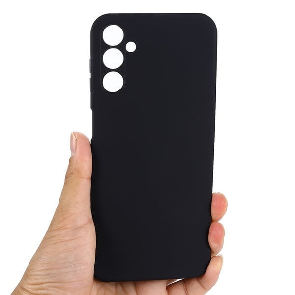 Mobilskal till Galaxy A24 4G Liquid Silicone - Svart
