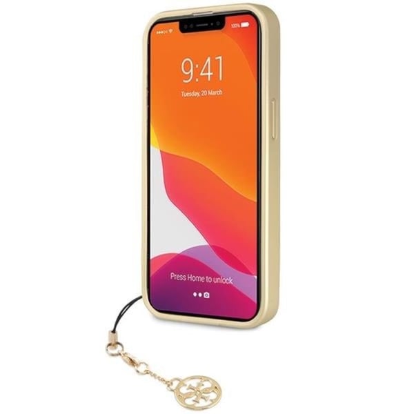 Guess Mobilskal till iPhone 14 Pro Charms Collection - Grå
