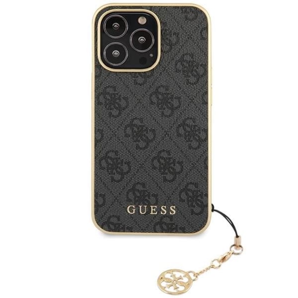 Guess Mobilskal till iPhone 14 Pro Max Charms Collection - Grå