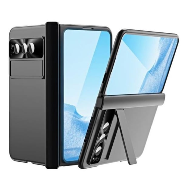 Mobilskal till Google Pixel Fold Electroplating Kickstand - Svart