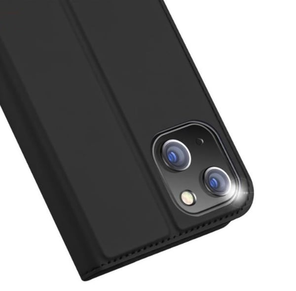 DUX DUCIS Skin Pro iPhone 15 Plus Plånboksfodral PU Läder - Svart