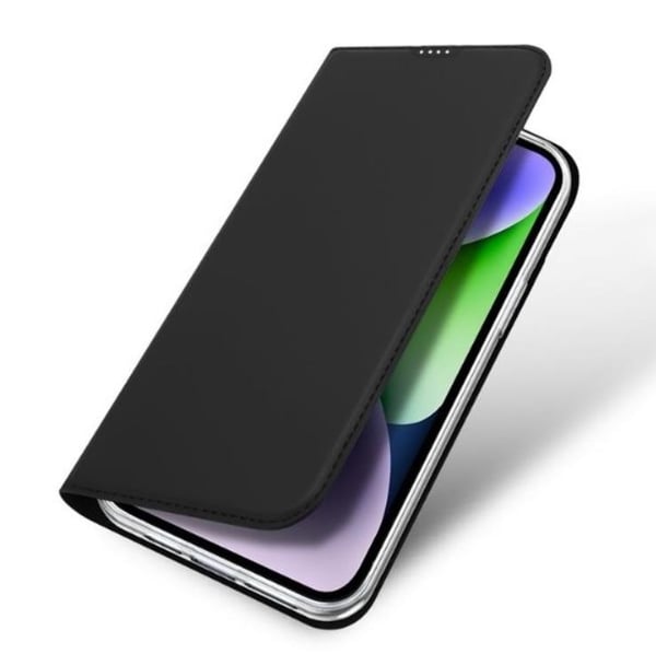 DUX DUCIS Skin Pro iPhone 15 Plus Plånboksfodral PU Läder - Svart