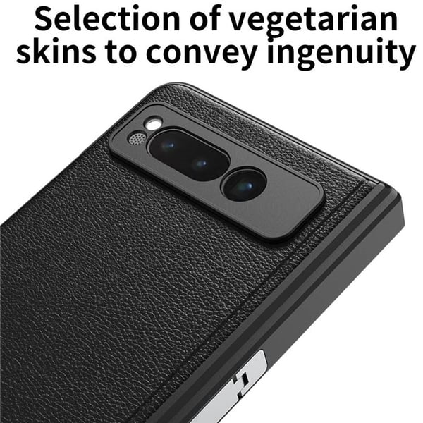 GKK Mobilskal till Google Pixel Fold Kickstand PU-Läder - Grön