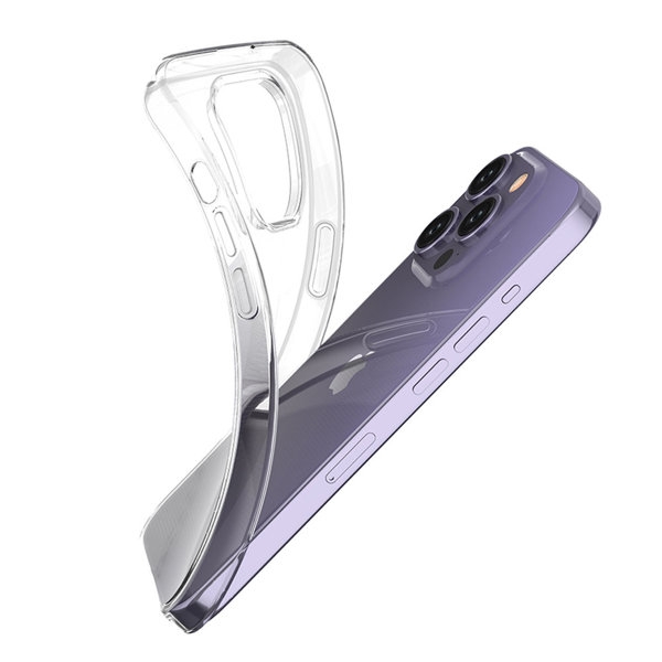 Mobilskal till iPhone 15 Pro Ultra Clear - Transparent