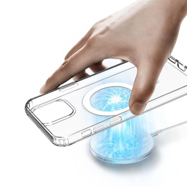 BOOM Mobilskal till iPhone 15 Plus Magsafe TPU - Transparent