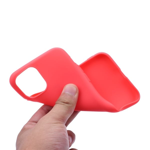 Mobilskal till iPhone 15 Pro Max TPU Matte Slim-Fit - Röd