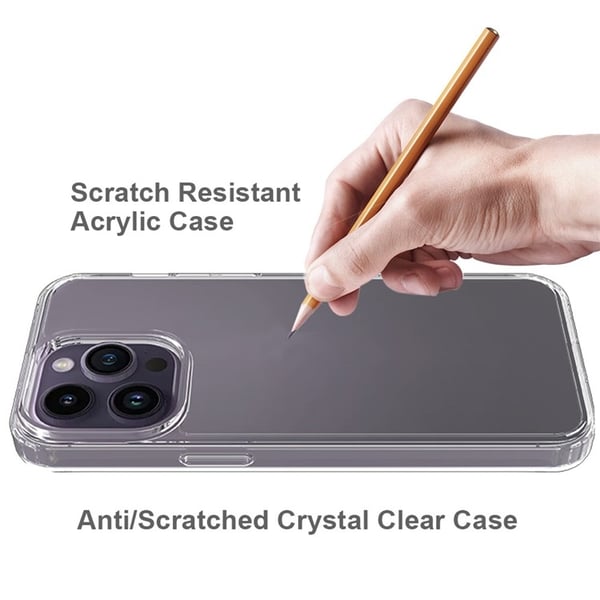 BOOM Mobilskal till iPhone 15 Pro Max/15 Ultra Acrylic TPU - Clear