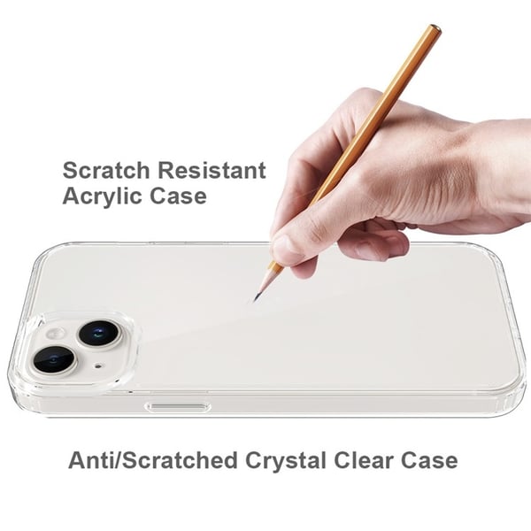 BOOM Mobilskal till iPhone 15 Plus Acrylic TPU - Clear