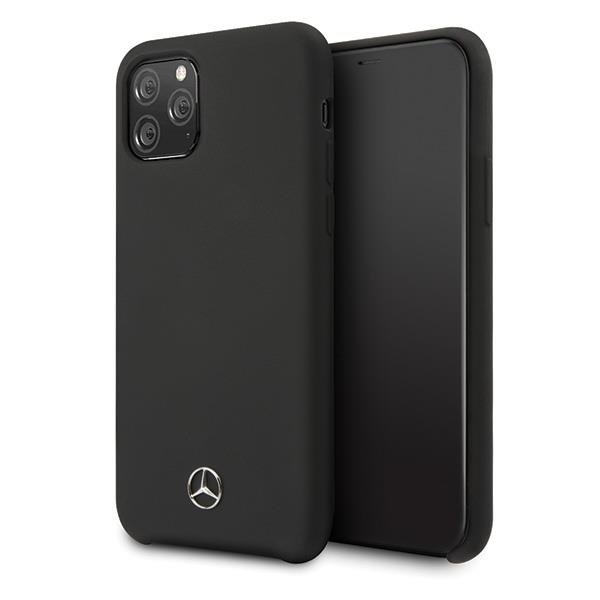 Mercedes Mobilskal till iPhone 11 Pro Silikon Line - svart