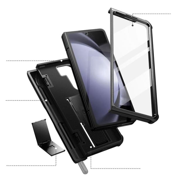 Tech-Protect Mobilskal till Galaxy Z Fold 5 Kevlar Pro - Svart
