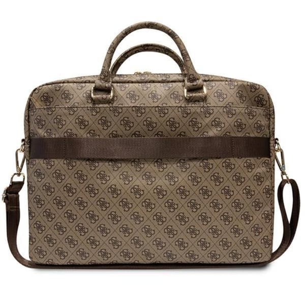 Guess Datorfodral 16'' Printed Stripes - Brun