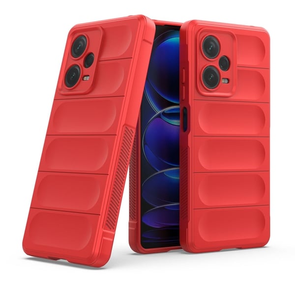 Mobilskal till Xiaomi Redmi Note 12 Pro Plus Magic Shield - Röd