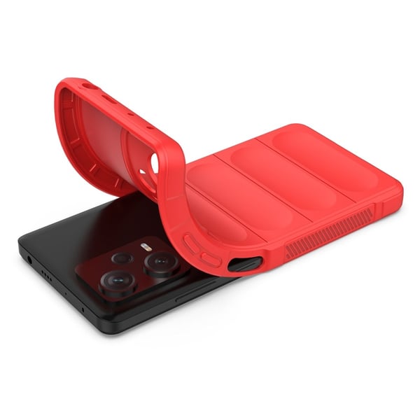 Mobilskal till Xiaomi Redmi Note 12 Pro Plus Magic Shield - Röd