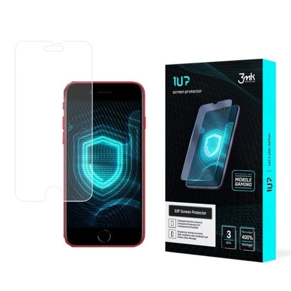 3mk iPhone SE 2022 Plastfilm Skärmskydd Foil 1UP - Transparent