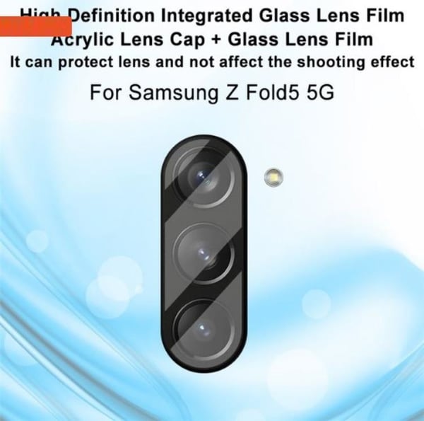 iMak Galaxy Z Fold 5 Kameralinsskydd i Härdat glas