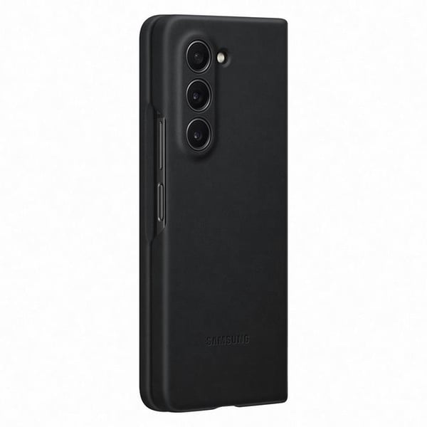 Mobilskal till Samsung Galaxy Z Fold 5 PU Läder - Svart
