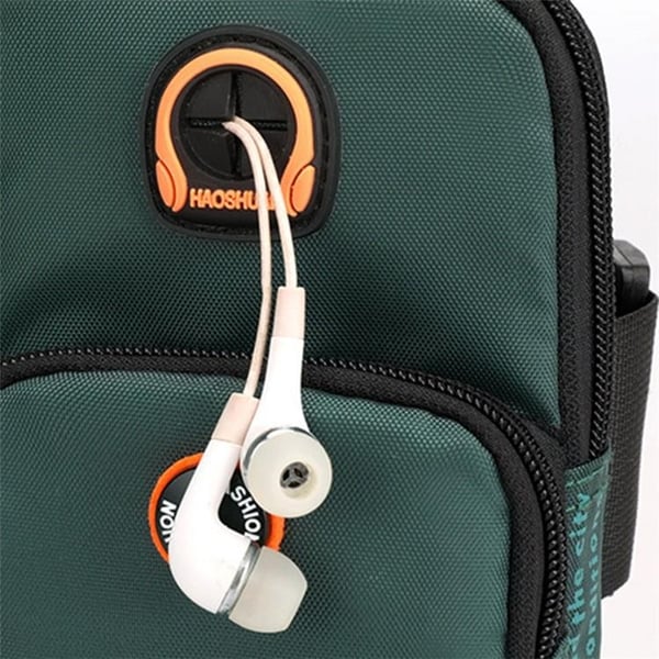 HAOSHUAI Universalt Sportarmband - Svart