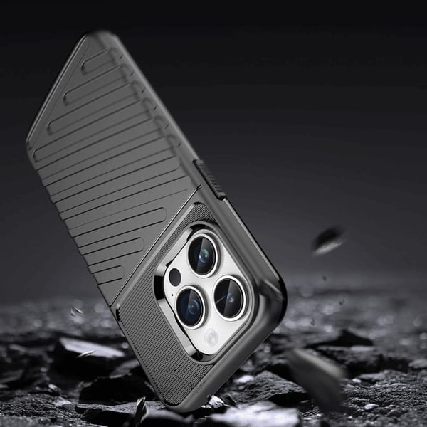 Mobilskal till iPhone 15 Pro Max Thunder Armored - Svart