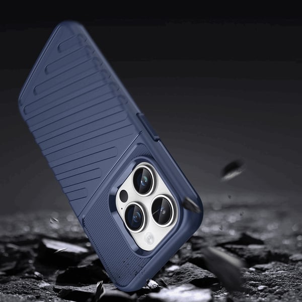 Mobilskal till iPhone 15 Pro Thunder Armored - Blå