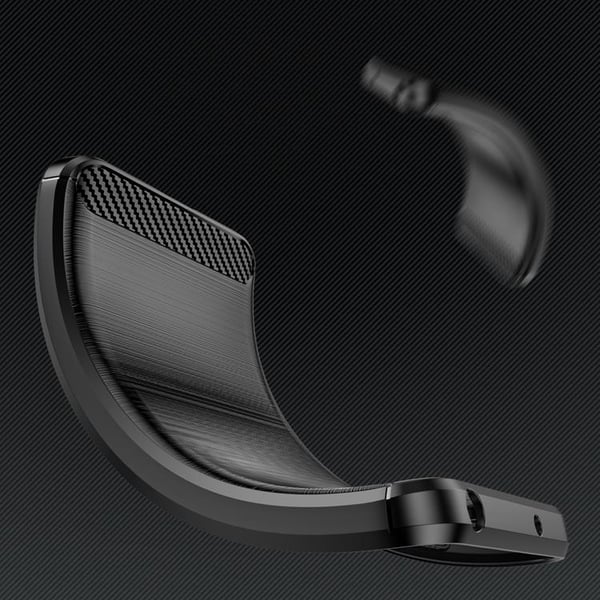 Mobilskal till iPhone 15 Plus Carbon Flexible - Svart
