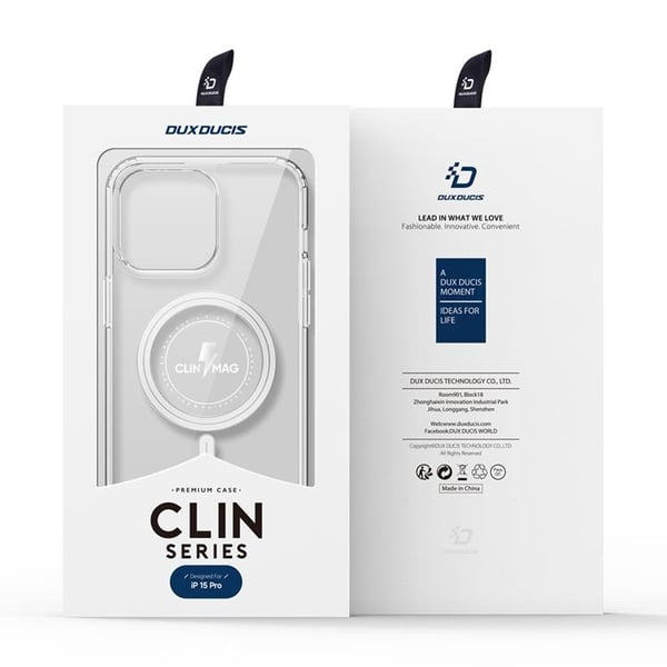 Dux Ducis Mobilskal till iPhone 15 Pro Max Magsafe Clin - Clear