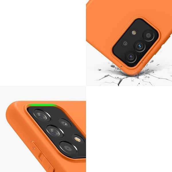 Mobilskal till Galaxy A22 4G Silikon - Svart