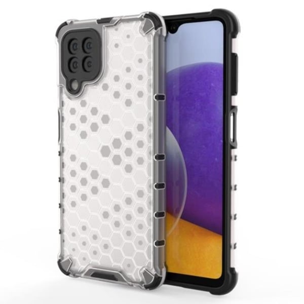 Mobilskal till Galaxy A22 4G HoneyComb - Transparent