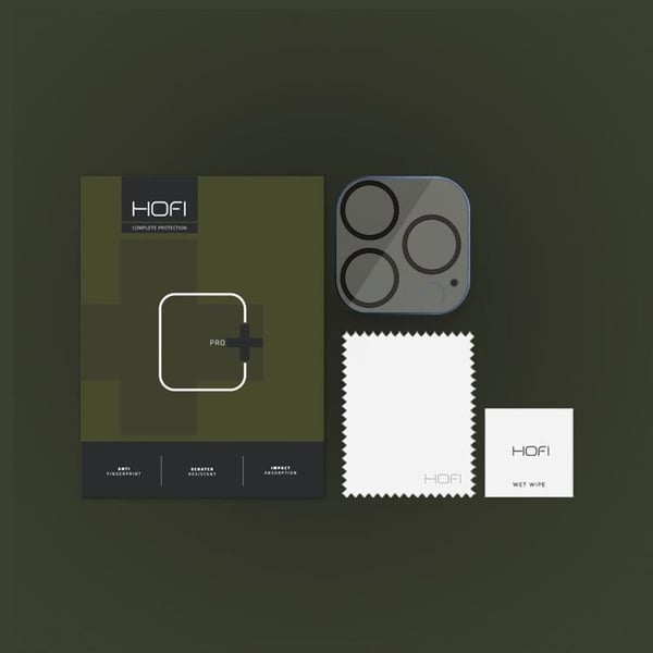 Hofi iPhone 15 Pro/Pro Max hærdet glas objektivdæksel - klar