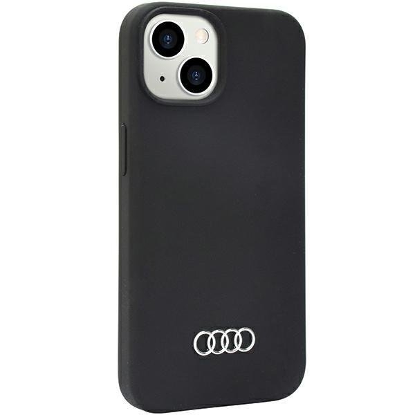 Audi Mobilskal till iPhone 14 Silicone - Svart