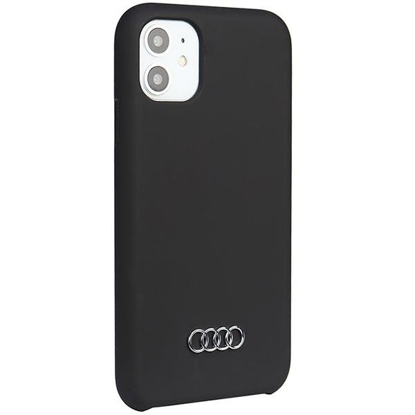 Audi Mobilskal till iPhone 12/12 Pro Silicone - Svart