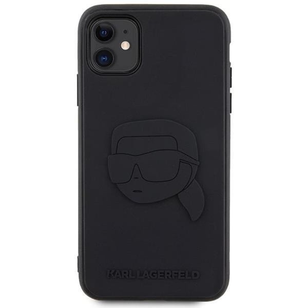 Karl Lagerfeld Mobilskal till iPhone 11/XR Rubber Karl Head 3D