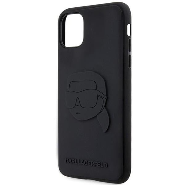 Karl Lagerfeld Mobilskal till iPhone 11/XR Rubber Karl Head 3D