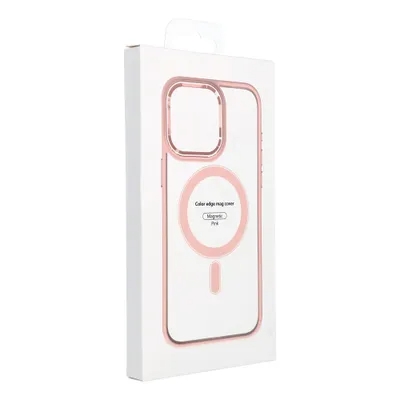 Mobilskal till iPhone 15 Magsafe Color Edge - Rosa