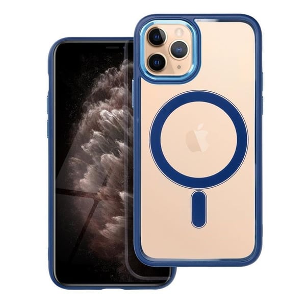 Telefontaske til iPhone 11 Pro Max Magsafe Color Edge - Navy