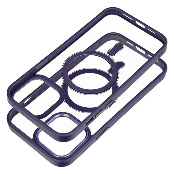 Telefontaske til iPhone 13 Magsafe Color Edge - Lilla