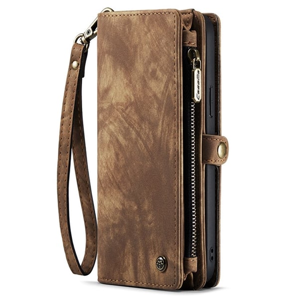 CASEME iPhone 15 Pro Plånboksfodral 008 Detachable - Brun