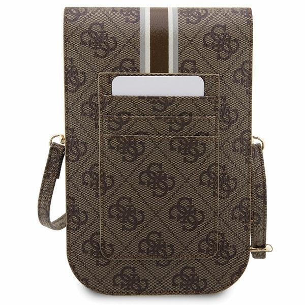 Guess Halsbandsfodral Stripes - Brun