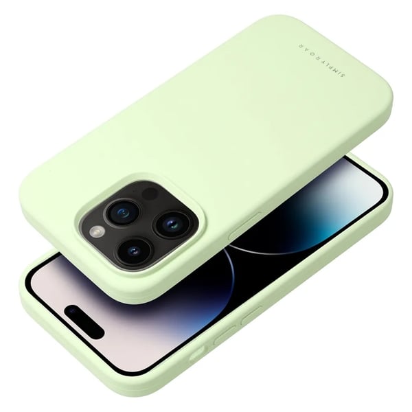 Mobilskal till iPhone 15 Pro Roar Cloud Skin - Ljusgrön