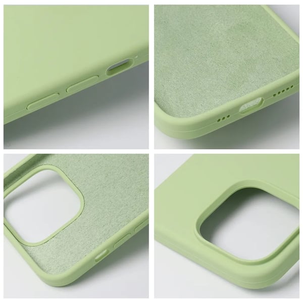 Mobilskal till iPhone 15 Pro Roar Cloud Skin - Ljusgrön