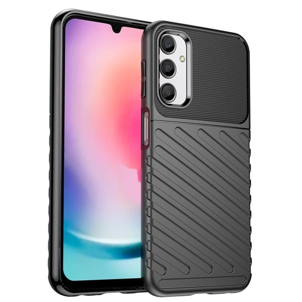 Mobilskal till Galaxy M34 Thunder Armored - Svart