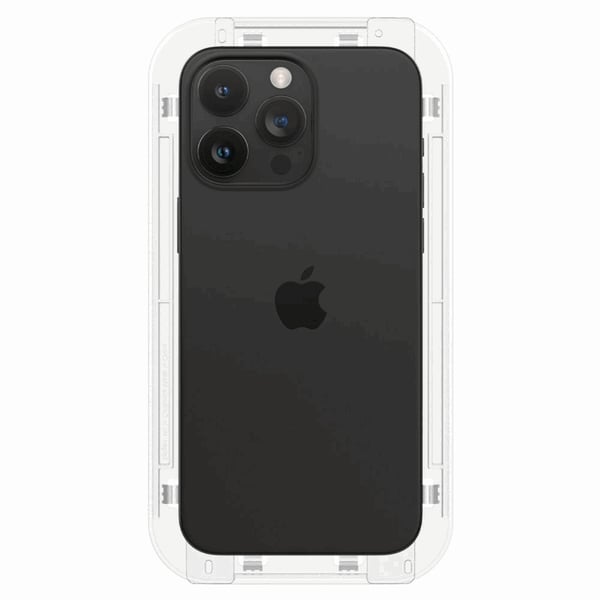 Spigen [2-Pack] iPhone 15 Pro Max Härdat Glas Skärmskydd 'EZ' Fit