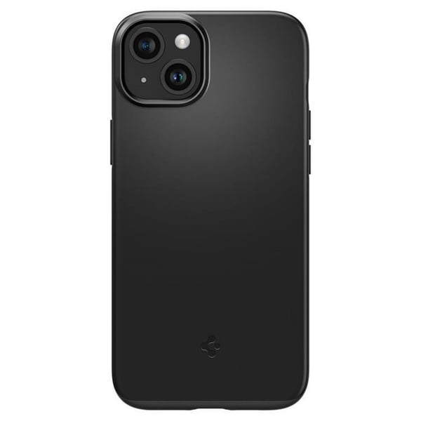 Spigen matkapuhelimen kuori iPhone 15 Plus Thin Fit - Musta